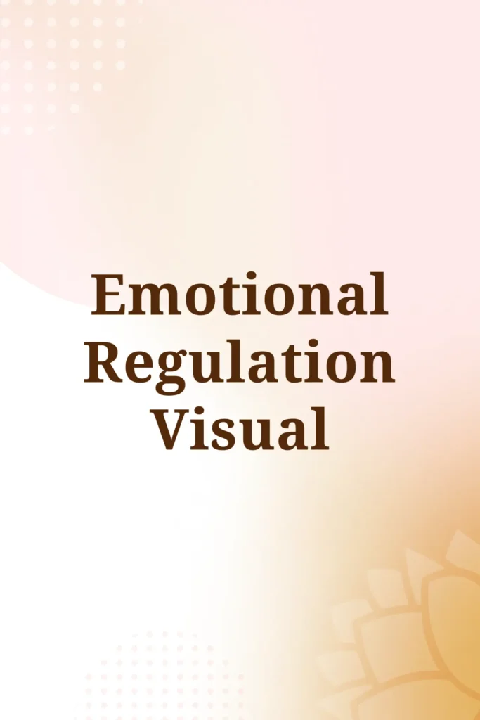 Emotional Regulation Visual